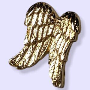 (2/$20) T+T Gold Tone Wings Pin